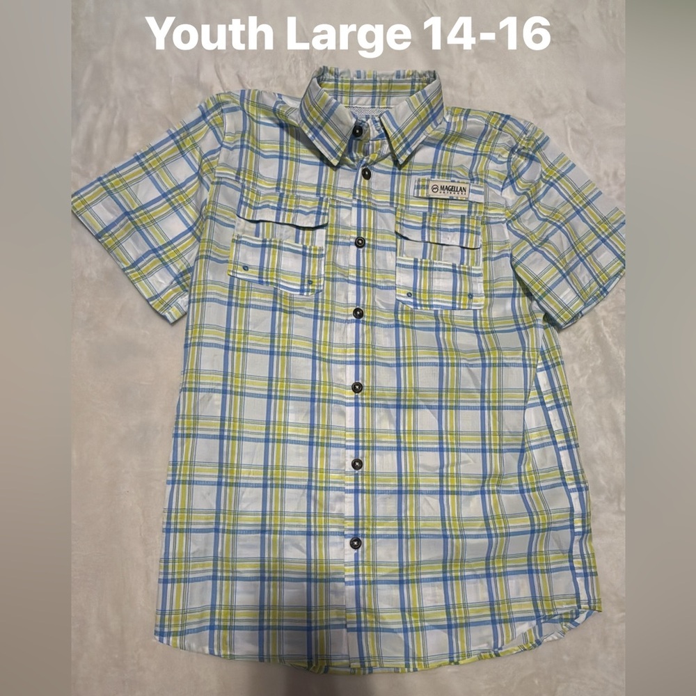 Magellan Plaid Short Sleeve Shirt